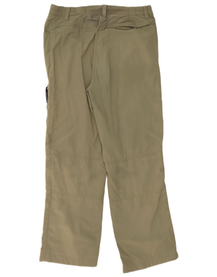 Pantaloni cargo drepti de călătorie pentru bărbați JACK WOLFSKIN L34 L30 Kaki