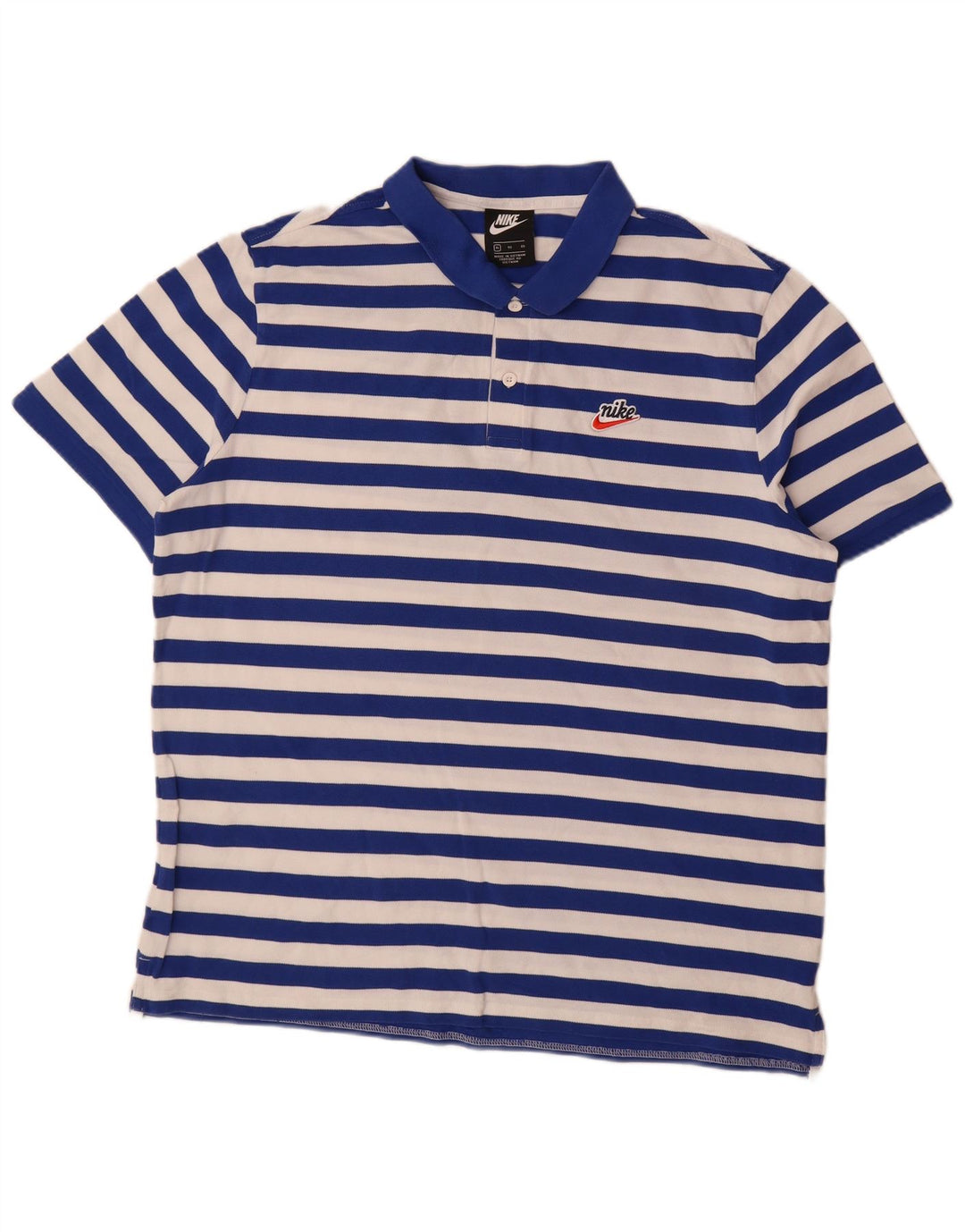 Tricou polo pentru bărbați Nike XL, bumbac albastru