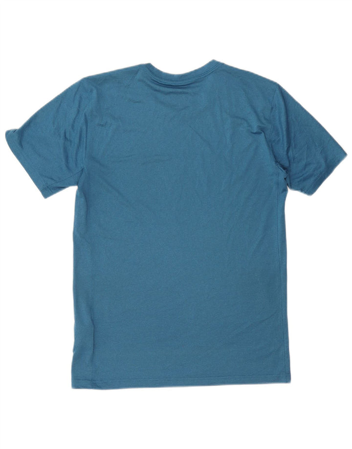 Tricou Nike Dri Fit pentru bărbați Top mic, albastru, poliester