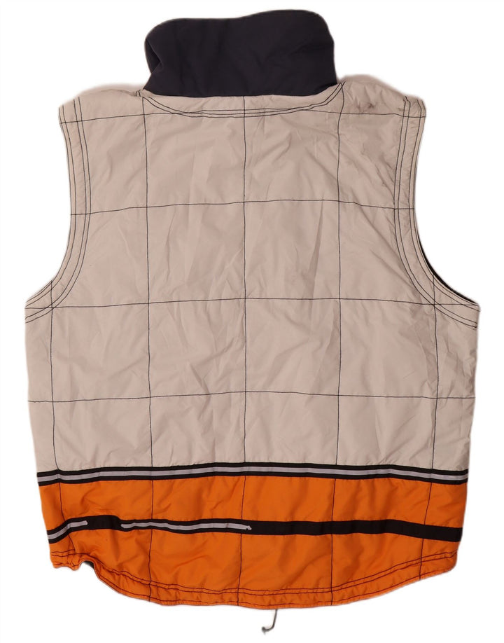 Gilet căptușit KILLTEC pentru bărbați, mare, alb, 40