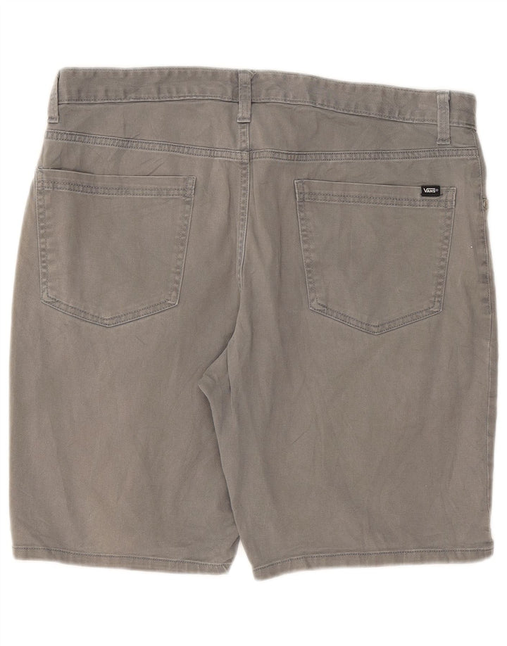 Pantaloni scurți casual pentru bărbați Vans W34, bumbac gri mare