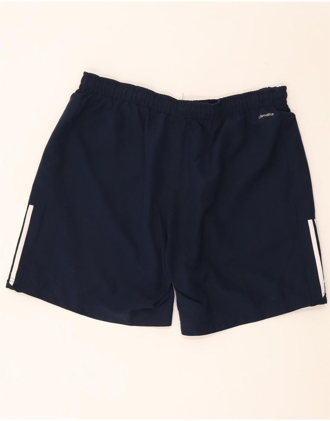 ADIDAS Mens Climalite Sport Shorts 2XL Navy Blue Polyester