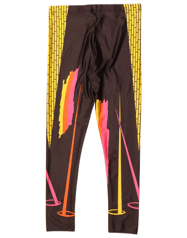 Leggings vintage pentru femei UK 14 Mediu, multicolor, poliamidă color bloc