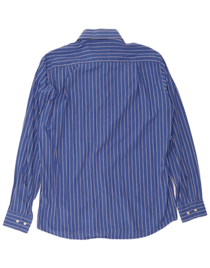 Cămașă pentru bărbați Roccobarocco Mărimea 40 15 3/4 Medium Blue Pinstripe