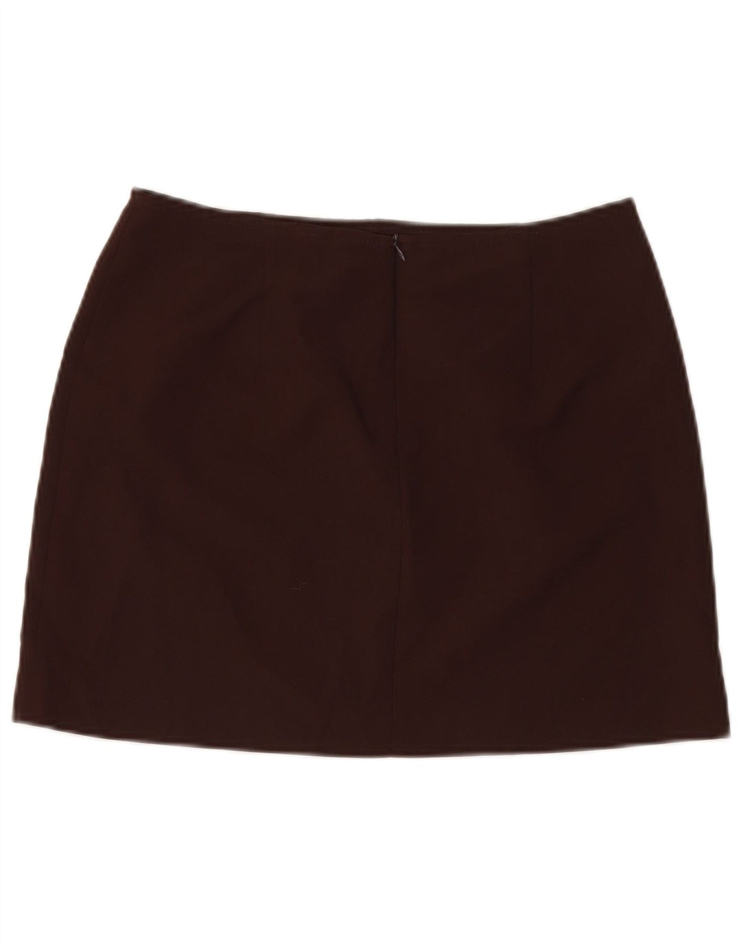 Fusta Mini Femei Zara EU 42 Large W32 Maro