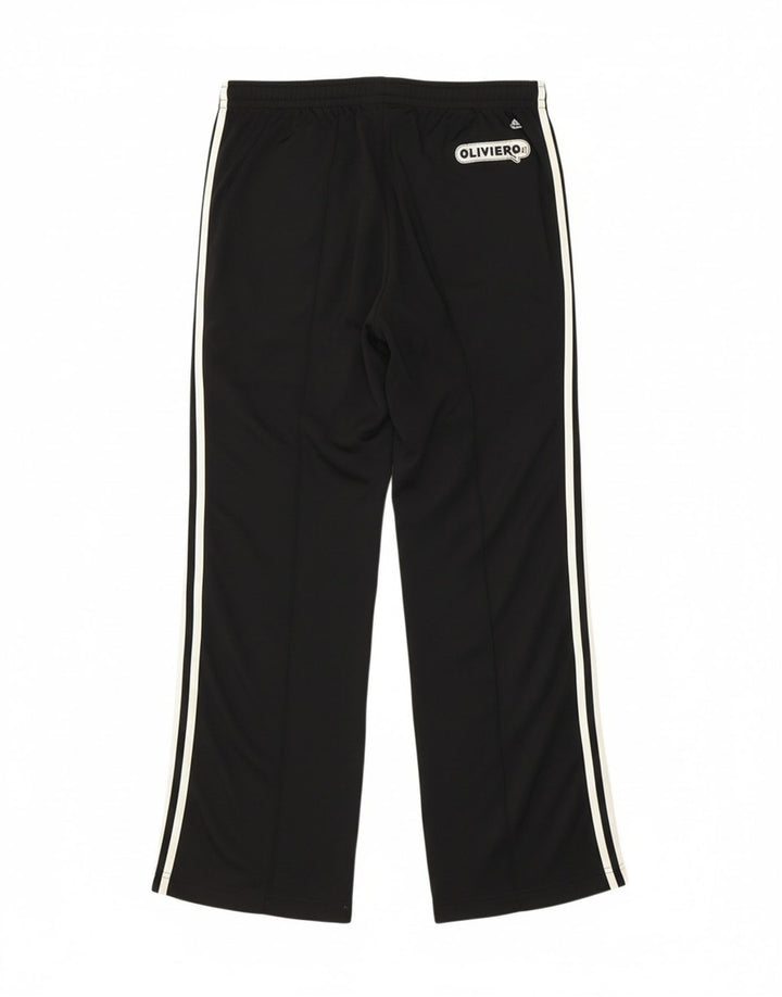 ADIDAS Mens Graphic Tracksuit Trousers UK 38/40 Medium  Black Vintage Adidas and Second-Hand Adidas from Messina Hembry 