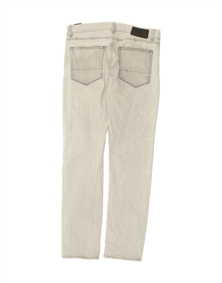 CALVIN KLEIN Womens Stretch Slim Jeans W32 L32 Grey Vintage Calvin Klein and Second-Hand Calvin Klein from Messina Hembry 