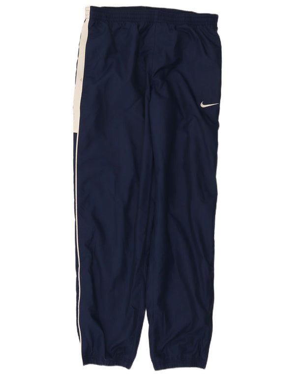 Pantaloni de trening pentru bărbați Nike Pantaloni de jogging Marea Britanie 36/38 Mici, albastru bleumarin