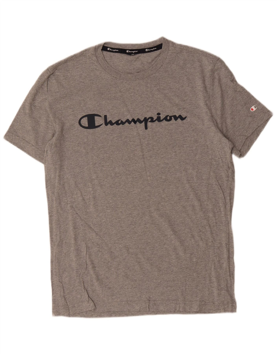 Tricou grafic pentru bărbați Champion Top Medium Gri
