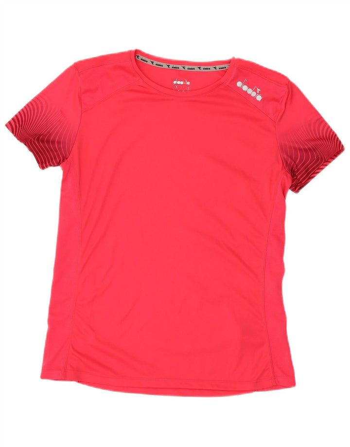 Tricou Diadora Femei Top UK 14 Large Pink Poliester
