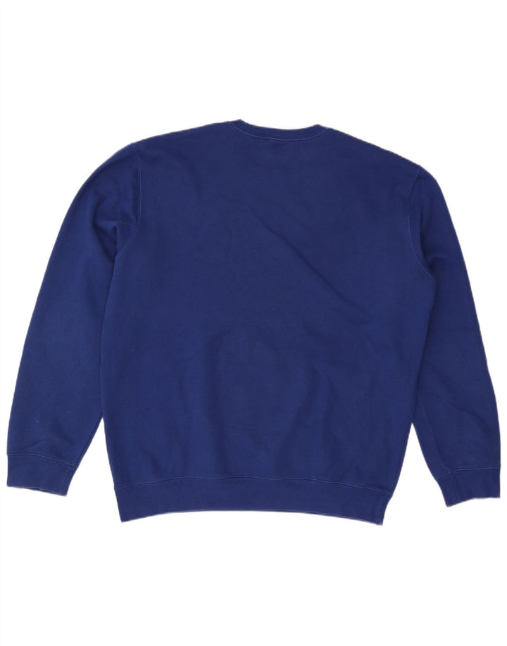 Pulover grafic pentru bărbați Champion XL, bumbac, albastru