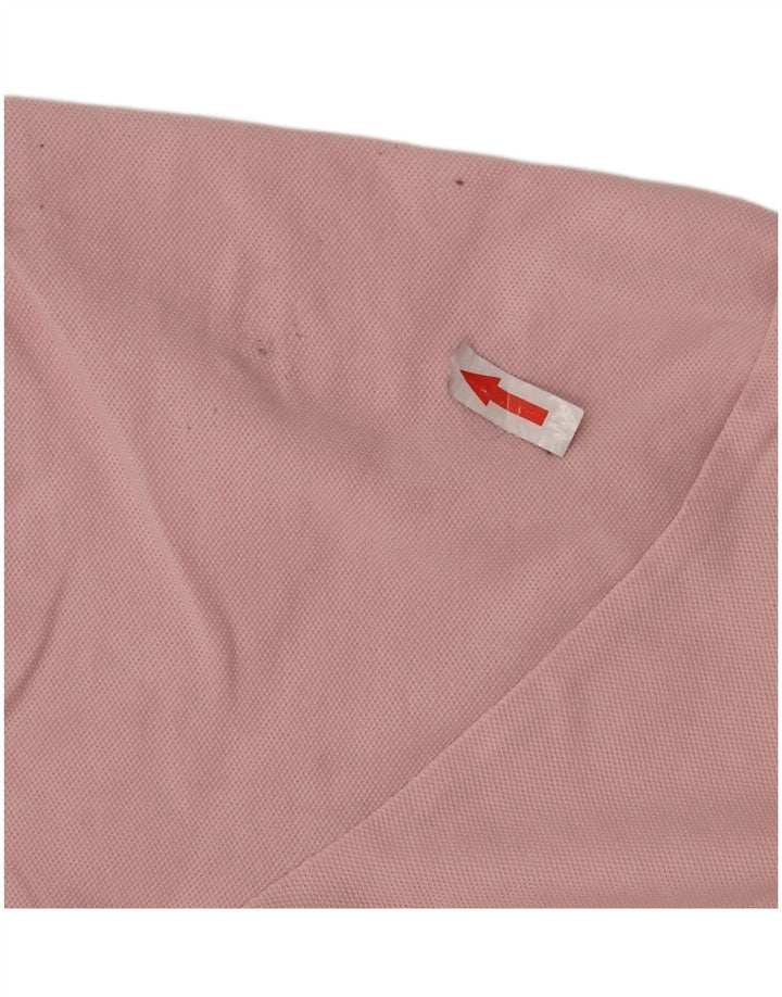 Tricou polo pentru bărbați GANT, bumbac roz mediu