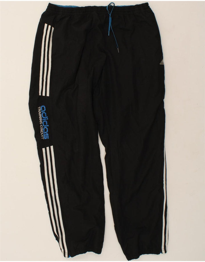 Pantaloni de trening grafic pentru bărbați ADIDAS Pantaloni de jogging 2XL poliester negru