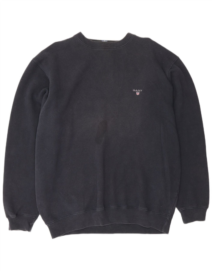 Hanorac pentru bărbați Gant Jumper XL Bumbac bleumarin