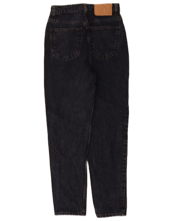 Blugi conici pentru femei cu talie înaltă Zara EU 34 2XS L24 L28 Bumbac bleumarin