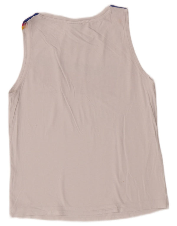 Top cu vestă grafică Champion pentru femei UK 10 Small White