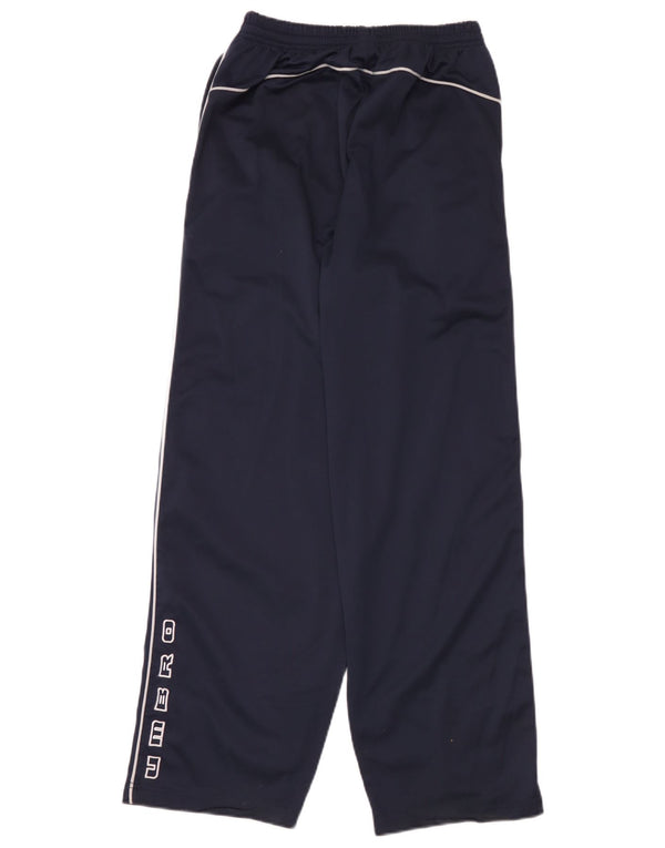 Pantaloni de trening grafic pentru bărbați Umbro, poliester mediu albastru bleumarin