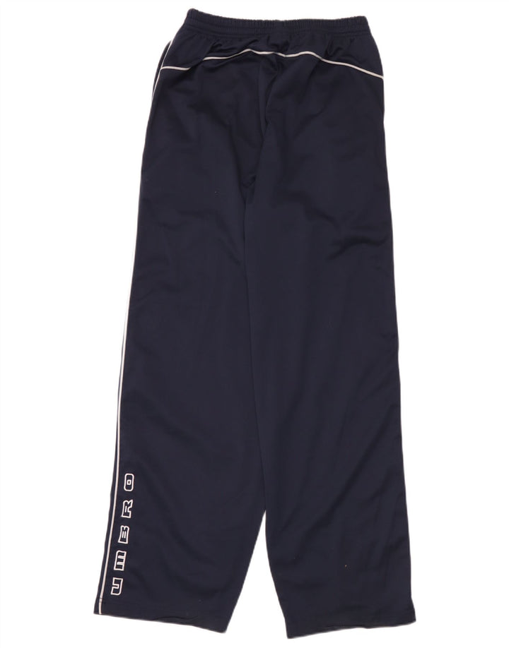 Pantaloni de trening grafic pentru bărbați Umbro, poliester mediu albastru bleumarin