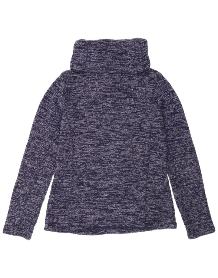 Mountain Warehouse Top pentru femei cu mânecă lungă UK 12 Medium Blue Flecked