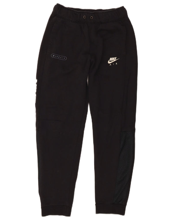 Nike Pantaloni de trening grafic pentru baieti Pantaloni de jogging 13-14 ani XL bumbac negru