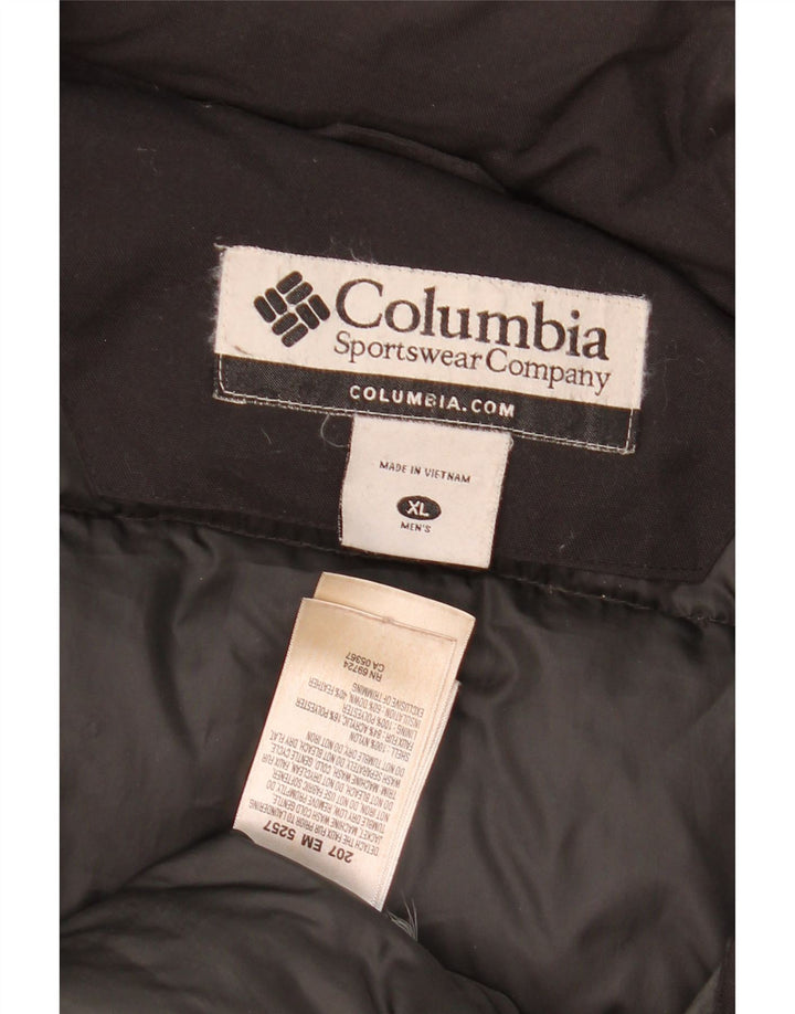 Jachetă căptușită Columbia pentru bărbați UK 42 XL Nylon negru