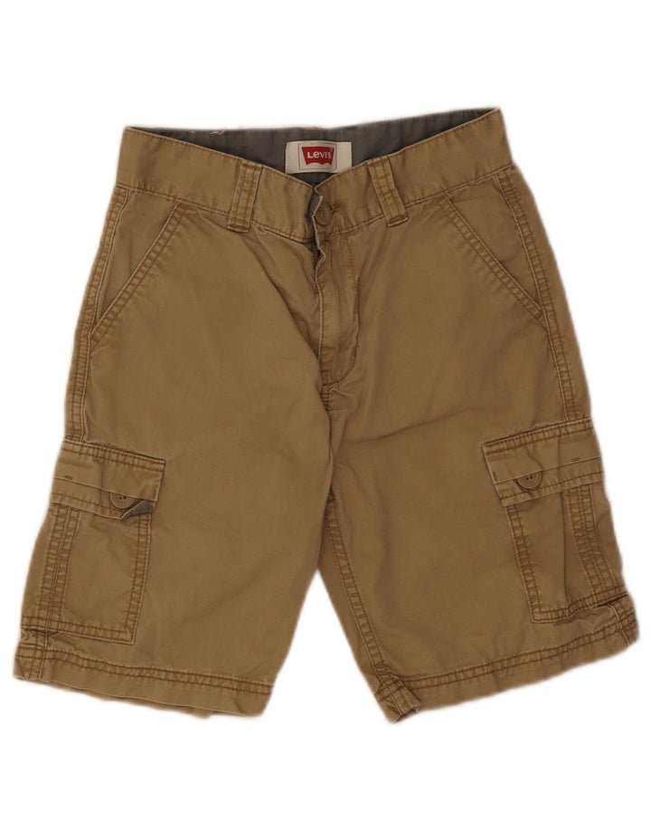 Pantaloni scurti cargo pentru băieți Levi's 7-8 ani W24 bumbac bej