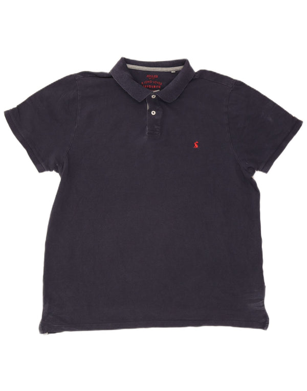 Cămașă polo pentru bărbați Joules Slim Fit XL, bumbac bleumarin