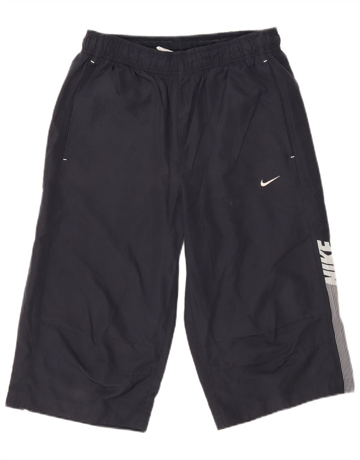 Pantaloni scurți sport Nike Graphic Bermuda pentru bărbați, poliester mici, albastru