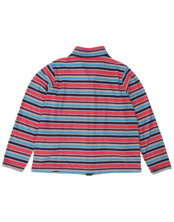 Jachetă din lână pentru femei Marks & Spencer UK 18 XL Sport cu dungi multicolore