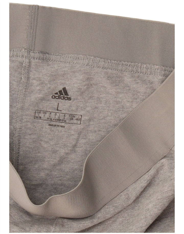 Leggings pentru femei Adidas UK 16/18 Large Gri