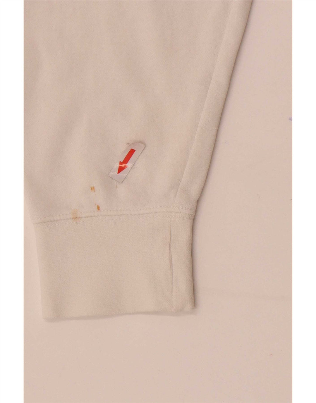Pulover Nike pentru bărbați, bumbac alb mediu