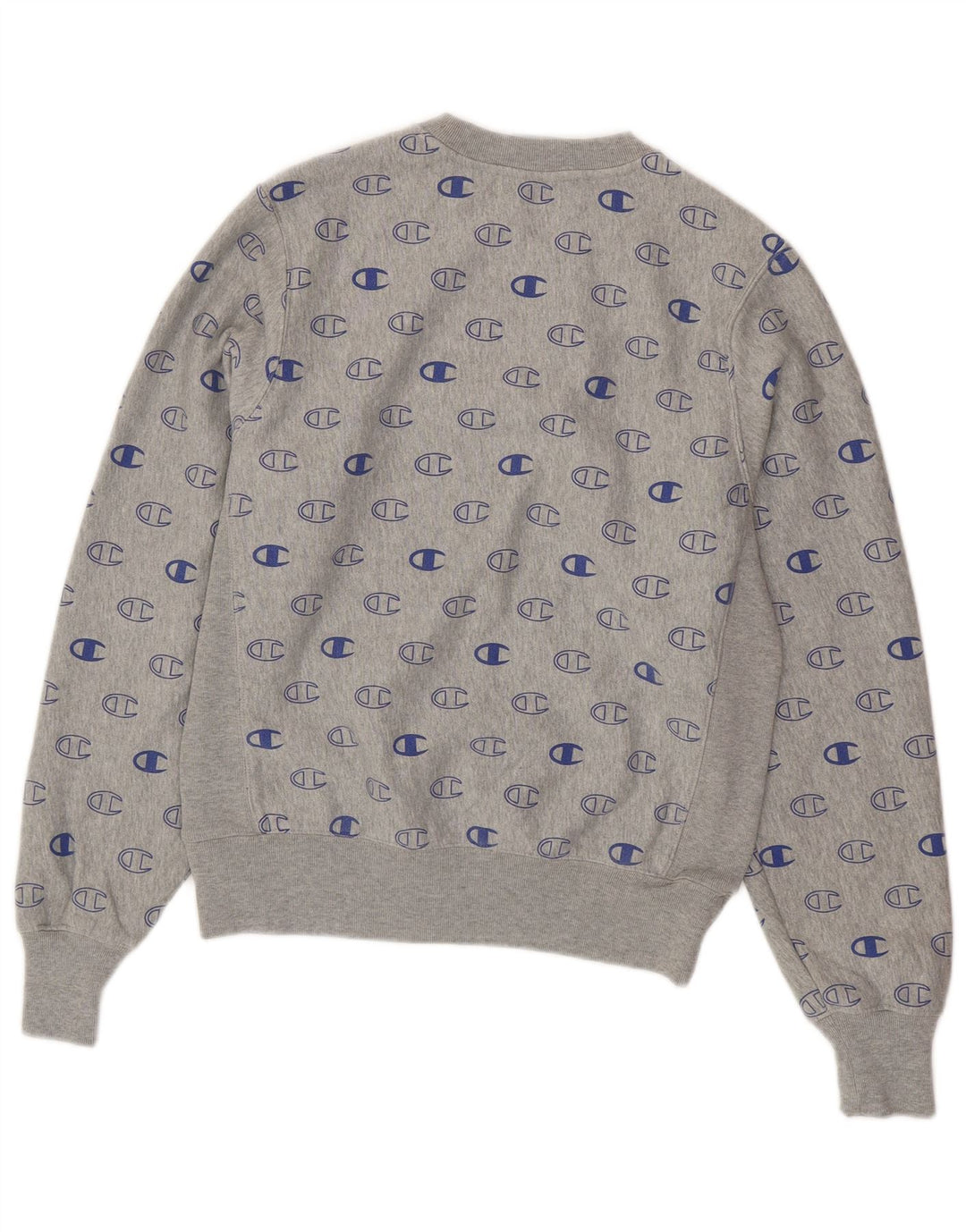 Pulover supradimensionat pentru femei, CHAMPION, cu țesătură inversă, UK 10, gri mic