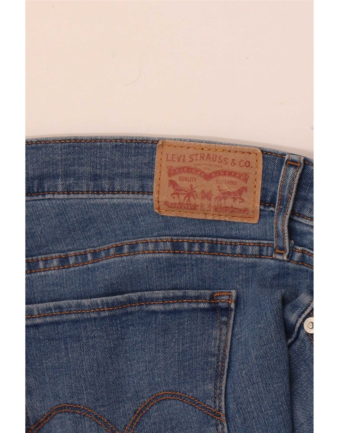 Blugi Levi's Bootcut pentru femei W36 L32 Albastru