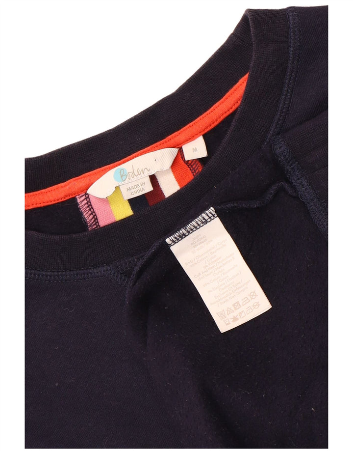 Pulover Boden pentru femei UK 14 Medium bleumarin, bumbac cu dungi