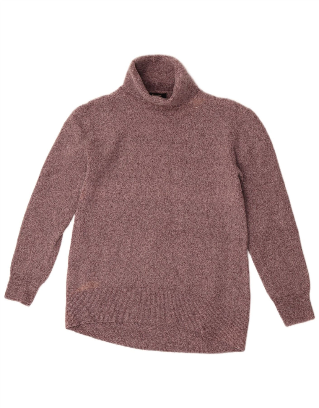 Pulover pentru femei Massimo Dutti cu gât rulat, UK 8, lână gri mică