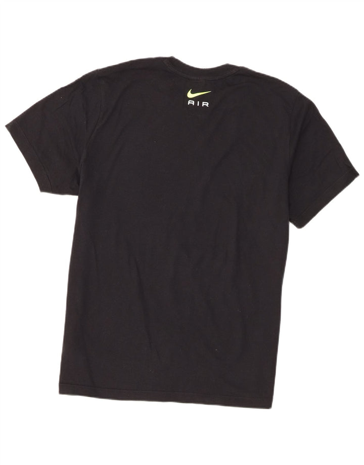 Tricou grafic Nike pentru bărbați Top mare din bumbac negru