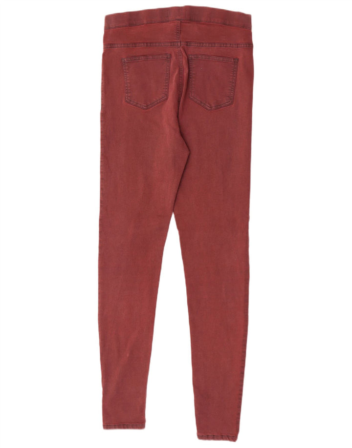 Blugi jegging pentru femei Marks & Spencer UK 12 Medium W30 L30 Bumbac roșu