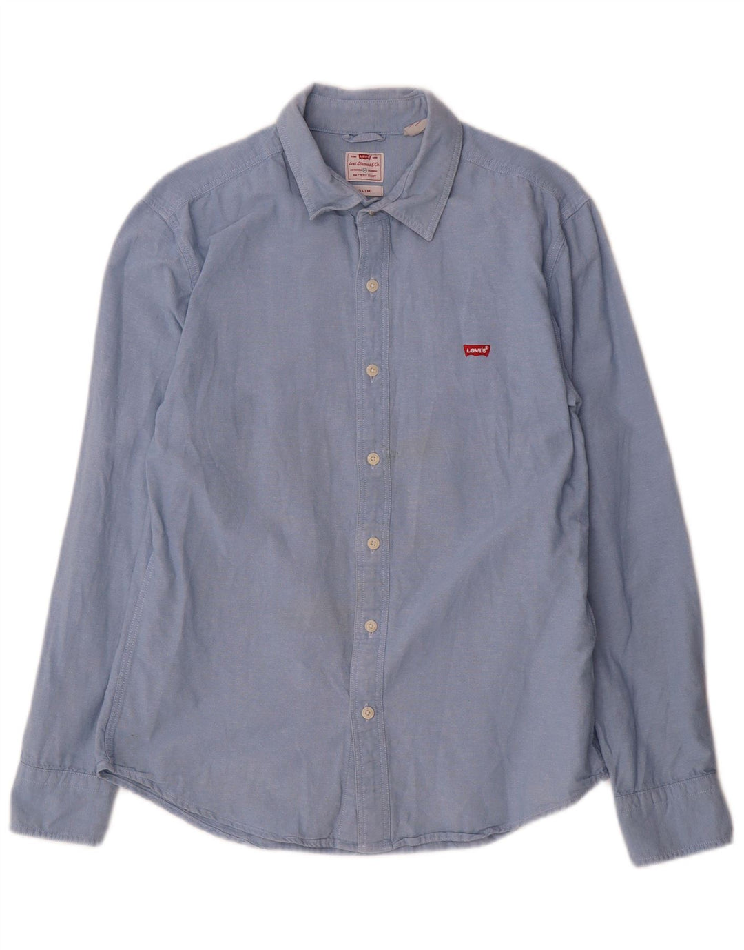 Cămașă Levi's Slim Fit Bumbac Albastru Mediu