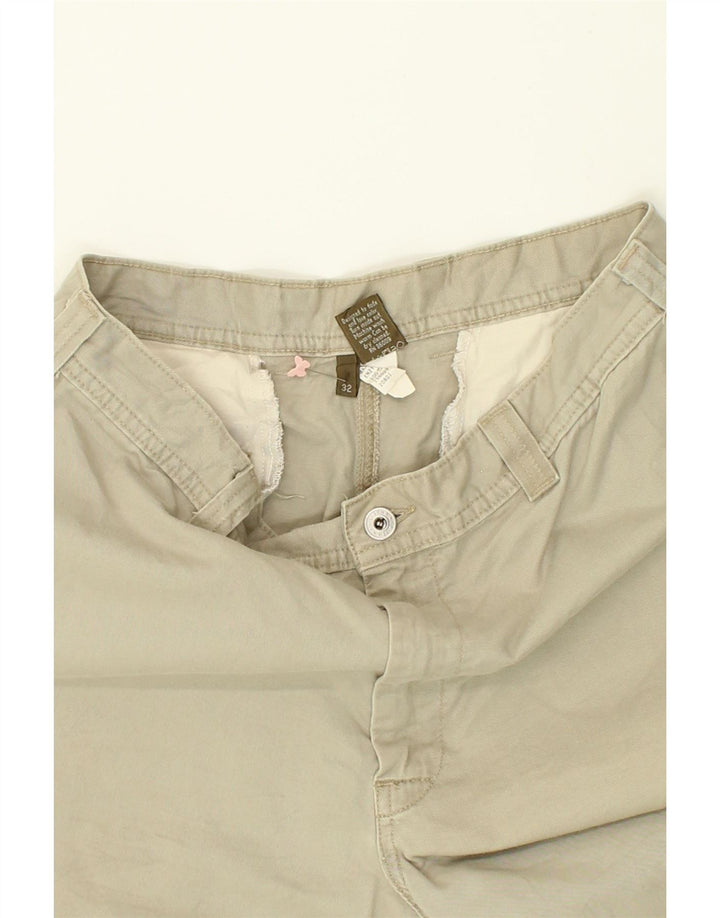 Pantaloni scurți chino pentru bărbați CALVIN KLEIN W32 bumbac mediu bej