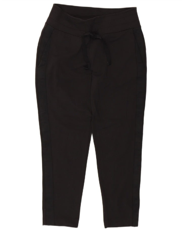 Pantaloni de trening ATHLETA pentru femei UK 6 XS Nylon negru