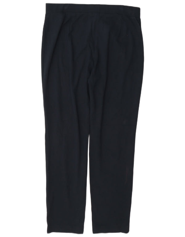 Pantaloni casual pentru femei Marks & Spencer UK 16 Large W34 L31 Bleumarin