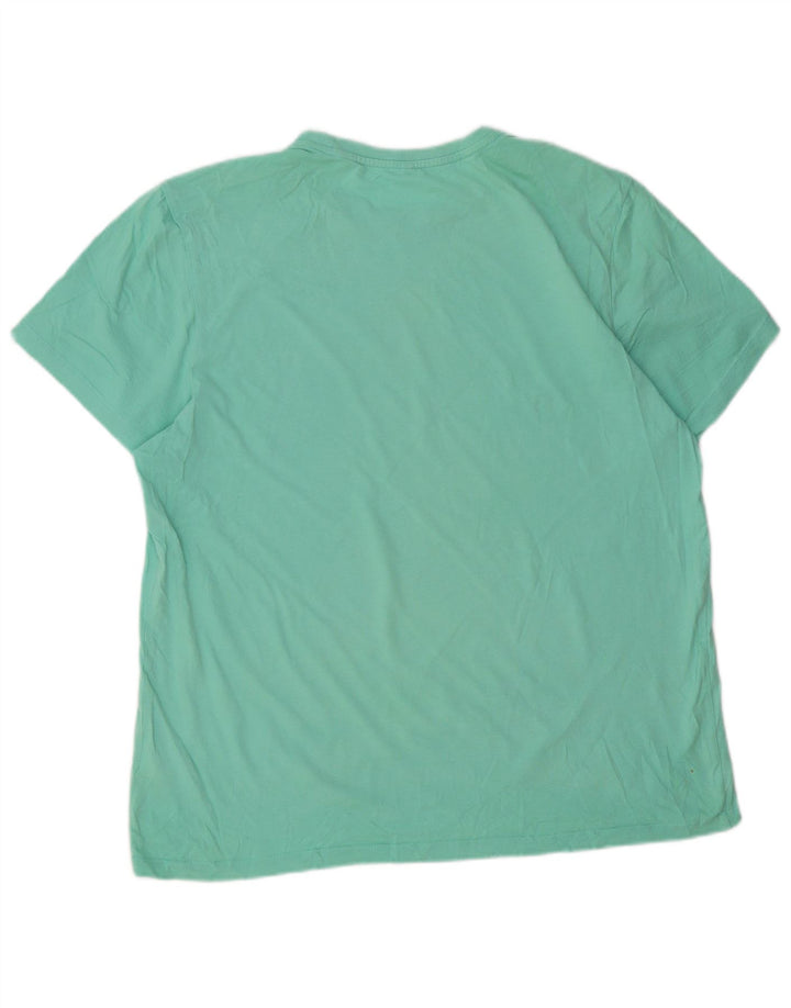 Tricou grafic pentru bărbați JACK WILLS Top mare din bumbac verde