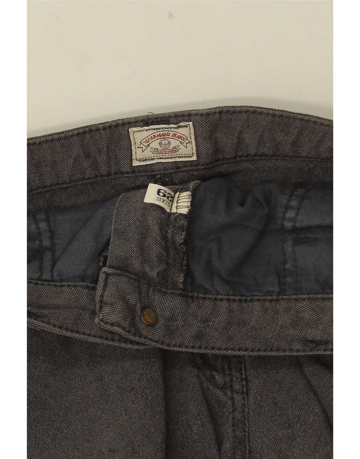 Blugi drepti pentru femei Armani W29 L28 gri