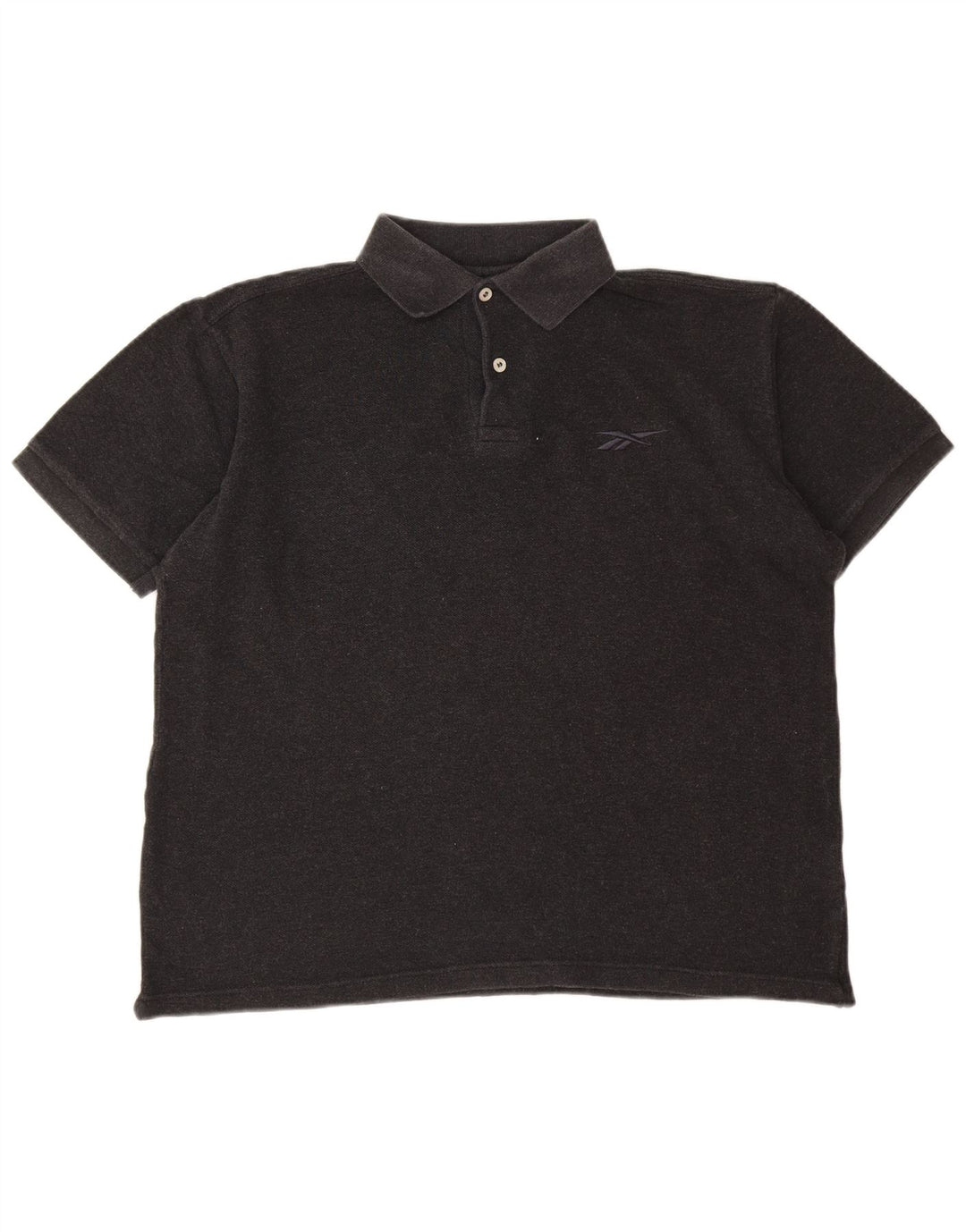 Tricou polo Reebok pentru bărbați, mare, gri, bumbac