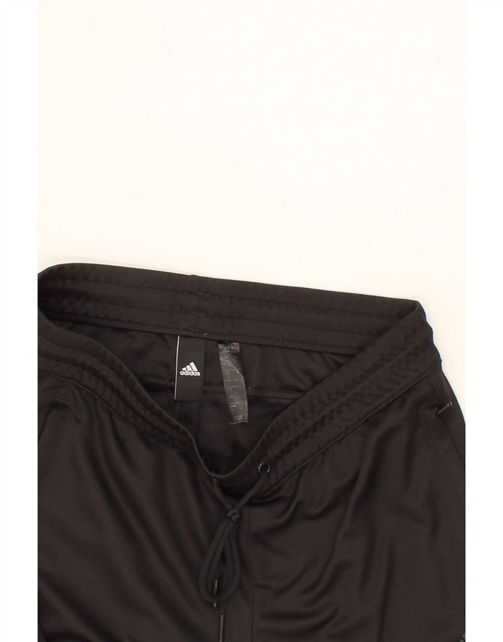 ADIDAS Womens Tracksuit Trousers UK 8/10 Small Black Polyester Vintage Adidas and Second-Hand Adidas from Messina Hembry 