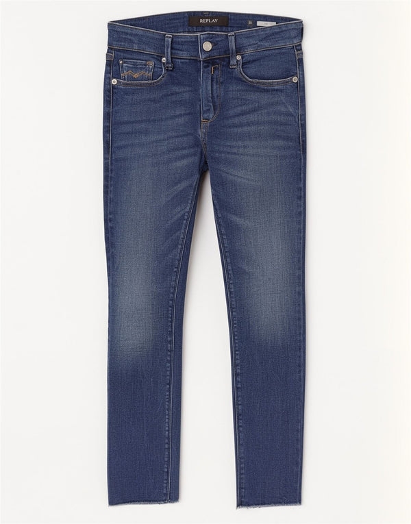 Replay Blugi pentru femei Luz skinny W26 L28 Bumbac albastru