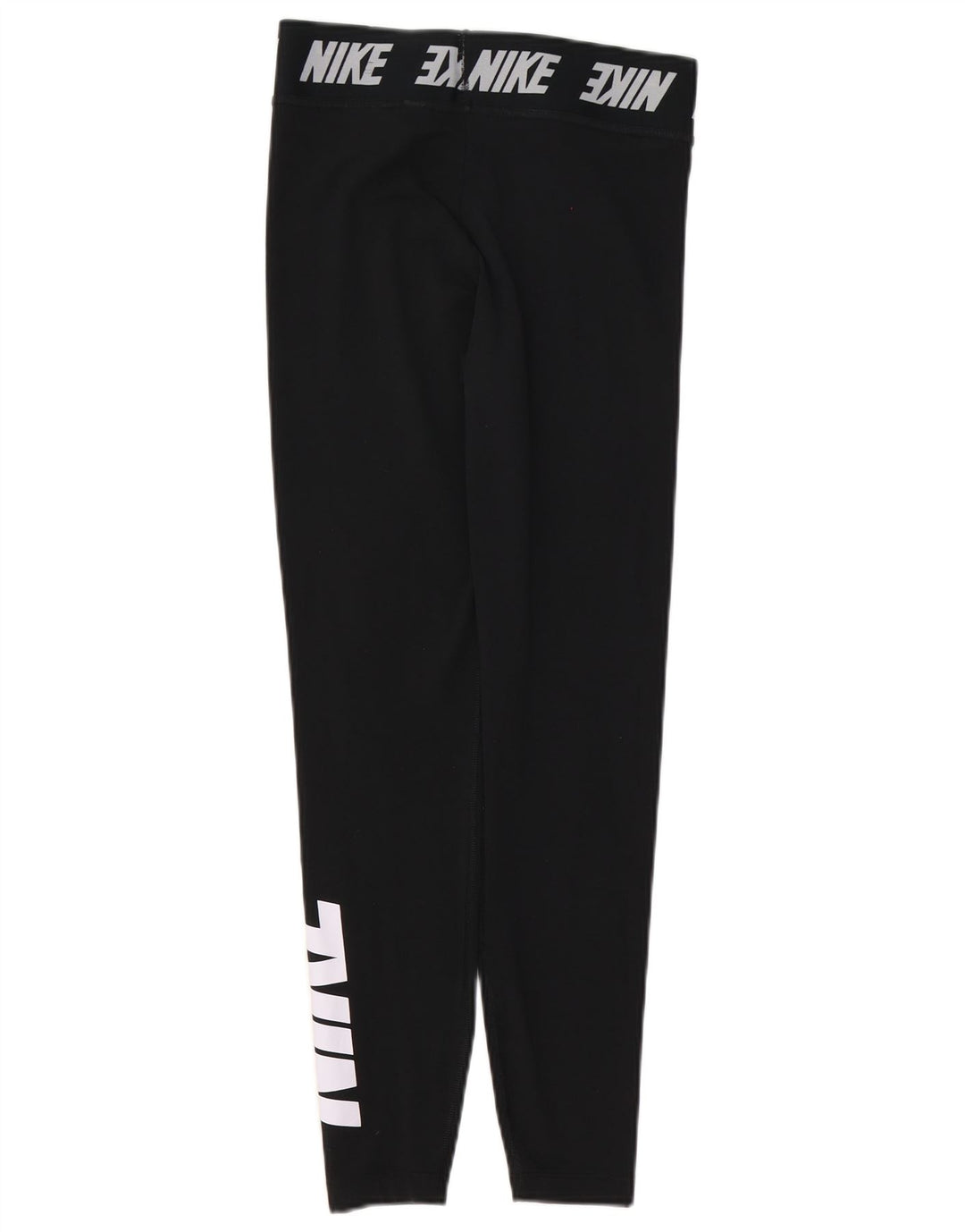 Leggings grafic Nike pentru femei UK 8 Small Black Bumbac