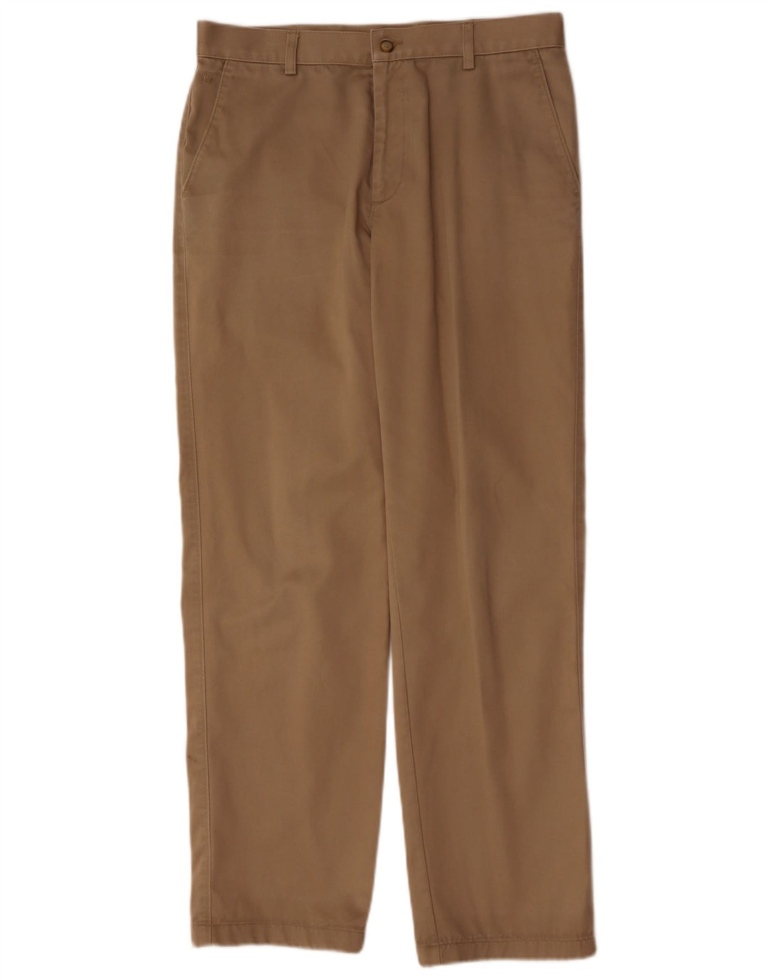 Pantaloni chino drepți pentru bărbați VINTAGE L32 L30, bumbac bej, clasici