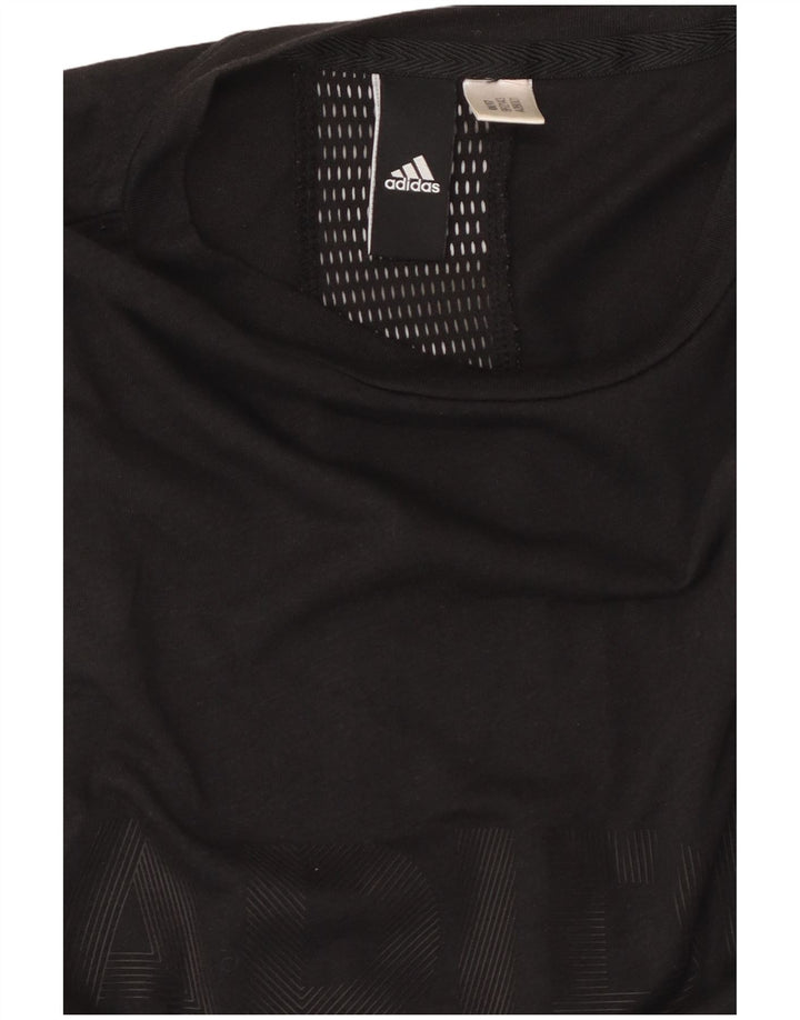 Vesta grafică pentru femei ADIDAS UK 8 Small Black
