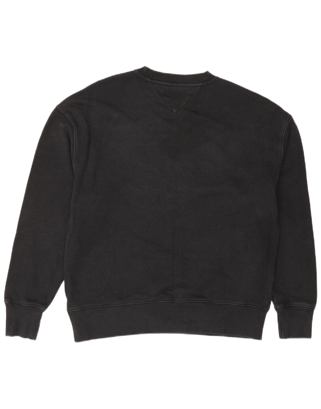 Hanorac grafic pentru bărbați Tommy Hilfiger Pulover mic, negru, color block
